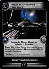 Star Trek 2E: Mouth of the Wormhole, Deep Space 9 [Ungraded] Premiere 2nd Editio