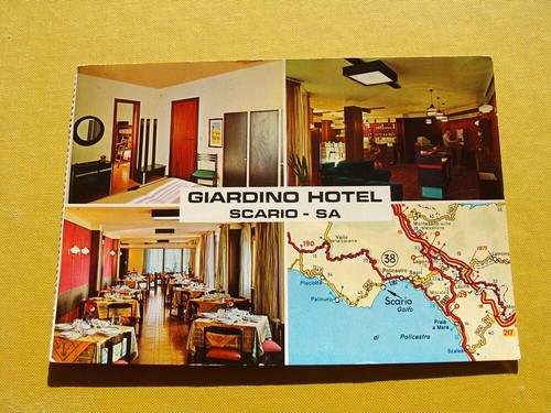 (FG.C20) SCARIO di SAN GIOVANNI A PIRO - GIARDINO HOTEL (SALERNO) albergo s. - 第 1/2 張圖片
