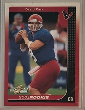 2002 Score Rookie #251 David Carr Houston Texans Football Card 