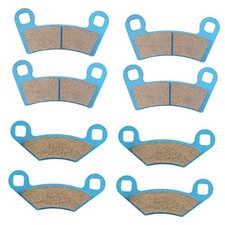 Front  Rear Ceramic Brake Pads Set for Polaris RZR 2008-2014 800, 2012-2019