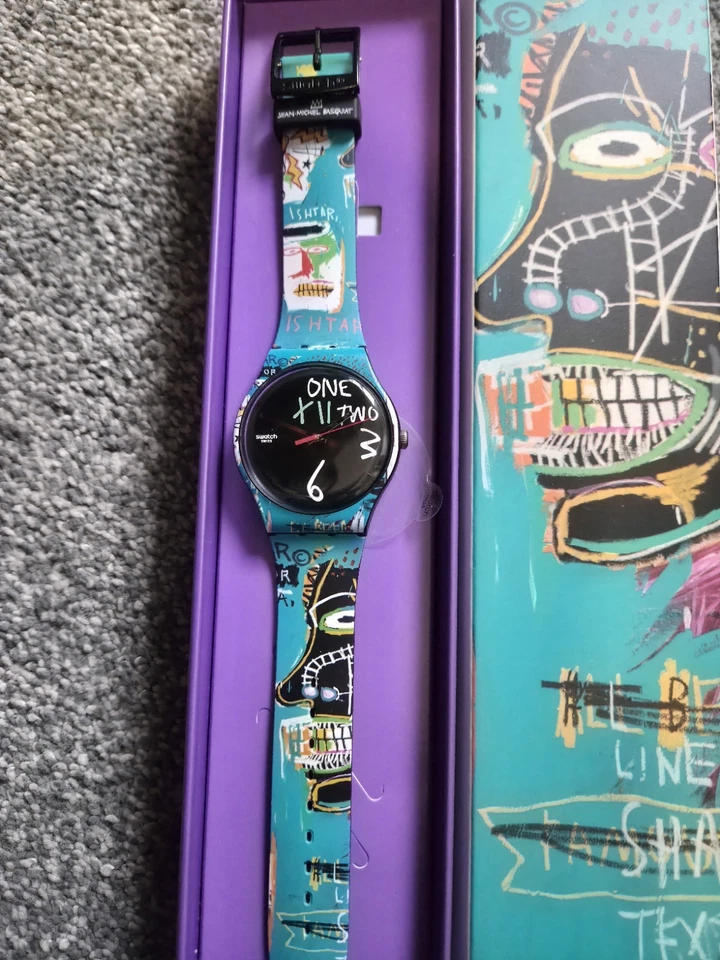 swatch X jean michel basquiat -Los 3 relojes- Foto 2 de 4
