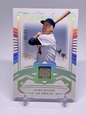 2024 Duke Snider Flawless Legendary Memorabilia Game Worn/Used 21/25 Dodgers