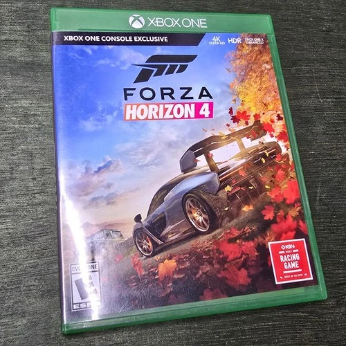 Forza Horizon 4 Xbox One Microsoft Studios Racing Game 4K HDR Physical Disc