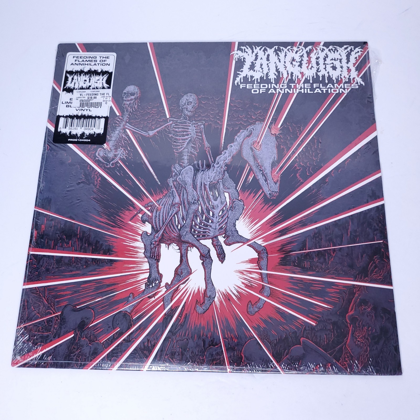 Виниловая пластинка Languish - Feeding The Flames Of Annihilation LP эксклюзивного цвета