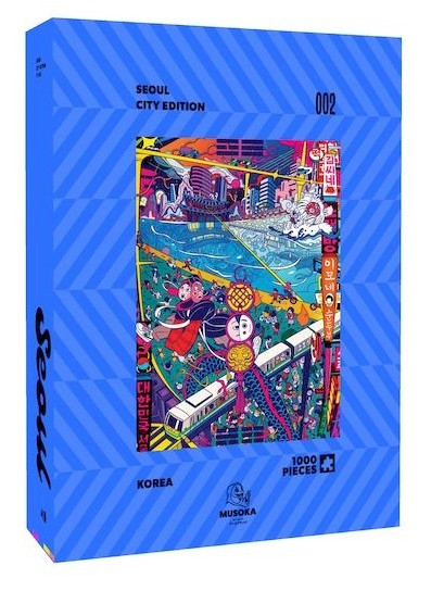 Puzzle Séoul 1000 pièces - Cities Edition pour adultes