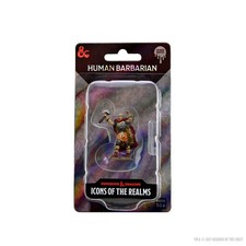 D D Human Barbarian Premium Painted Figure Sealed New D D Miniatures Sealed Prod