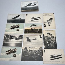 Antique Aviation Postcards Biplanes Airships Aeroplane Monoplane c.1909-1915