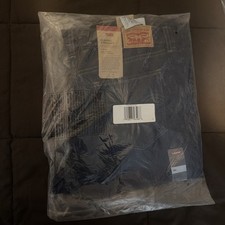 Levi Strauss Women  s Classic Straight Size 14M Dark Blue Denim Brand New