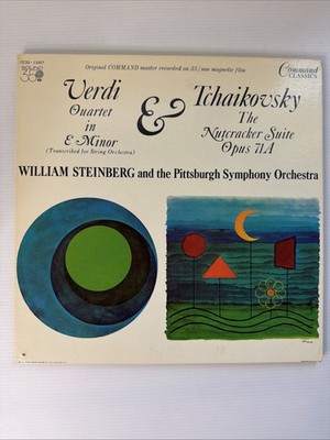 Verdi / Tchaikovsky - Quartet In E Minor / Nutcracker Suite Command CC 11027 SD