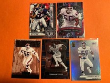 Lawrence Taylor (5) Cards 2022-25 Panini, Topps Giants
