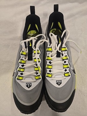 Nike Force Zoom Trout LTD Turf Shoe Smoke Gray Size 14