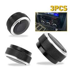 Air Conditioner Knob Set Black For 2002-2006 Toyota Vios 2000-2005 Platz Xp10 Us