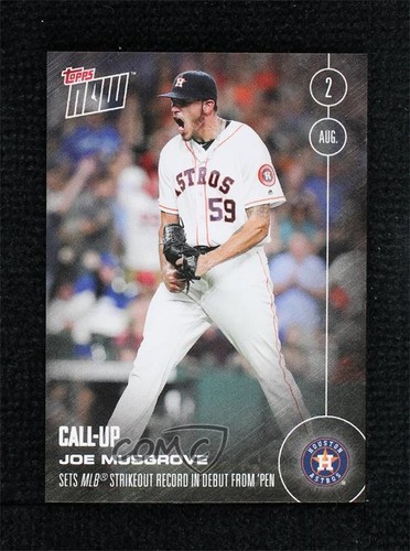 2016 Topps Now 307 Joe Musgrove