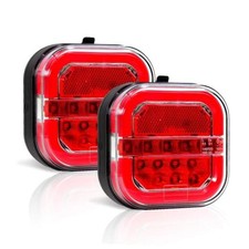Wireless Trailer Lights for Towing, Magnetic LED Trailer Light for Truck Red