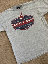 VTG Cleveland Indians 90s Baseball T Shirt Mens XL MLB Chief Wahoo Short Sleeve