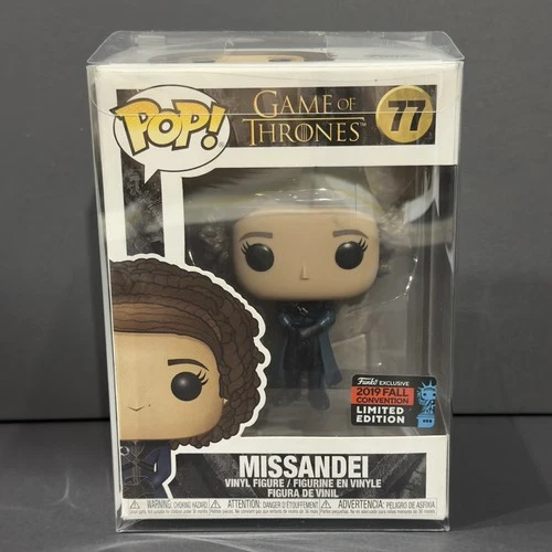 Funko Pop! Game of Thrones Missandei 2019 NYCC Exclusive #77 w/ Protector GOT