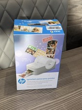 HP Sprocket Panorama Instant Portable Color Label & Photo Printer (Grey)