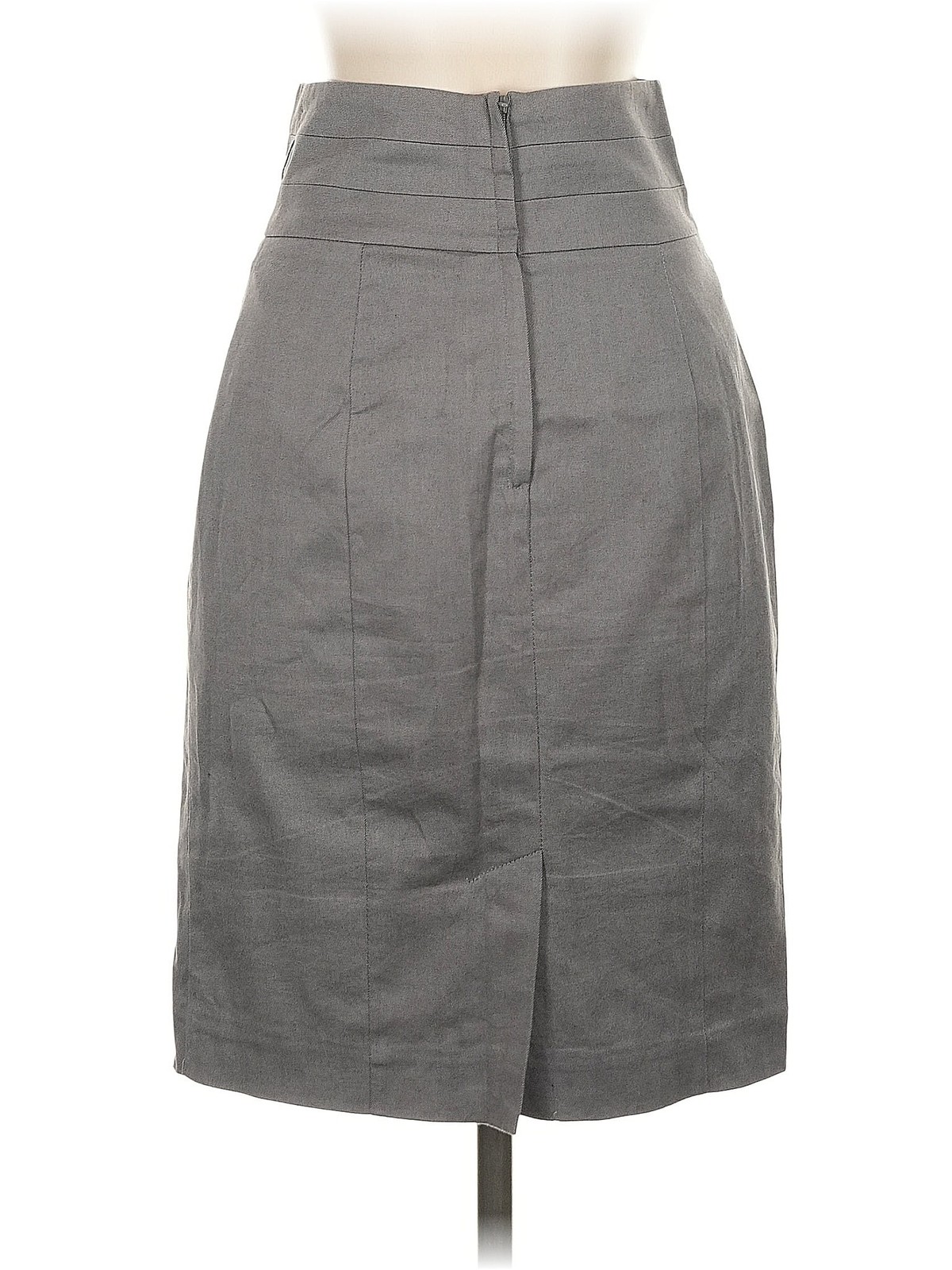 H&M Women Gray Formal Skirt 4 thumbnail 2