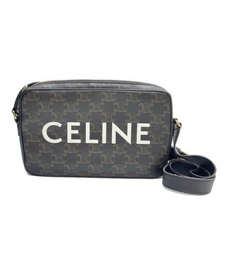 Celine Triomphe Canvas Shoulder Bag 19450-2CIM-38NO Brown #TFB1977