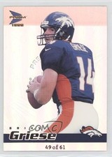 1999 Pacific Prism Premiere Date 49/61 Brian Griese #45 1o3