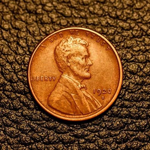 (ITM-7527) 1920-S Lincoln Wheat Cent ~ AU Condition ~ COMBINED SHIPPING!