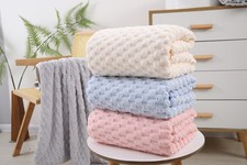 27x55inches large bathroom Flannel Quick Drying Bath Towel Super soft Bath Towel