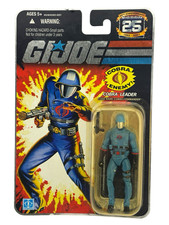 GI JOE COBRA LEADER COMMANDER 25TH ANNIVERSARY HASBRO ACTION FIGURE 2007