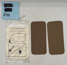 Vintage Briefcase Corner Expanders Inserts Pair w/ Instructions Unused F14