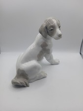 Lladro NAO #52 Sitting Dog Figurine RARE Excellent Condition Ex Condition