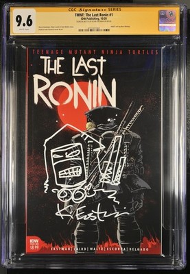 TMNT: The Last Ronin #1 - IDW Publishing 2020 CGC 9.6 Addt'l art by Ben Bishop