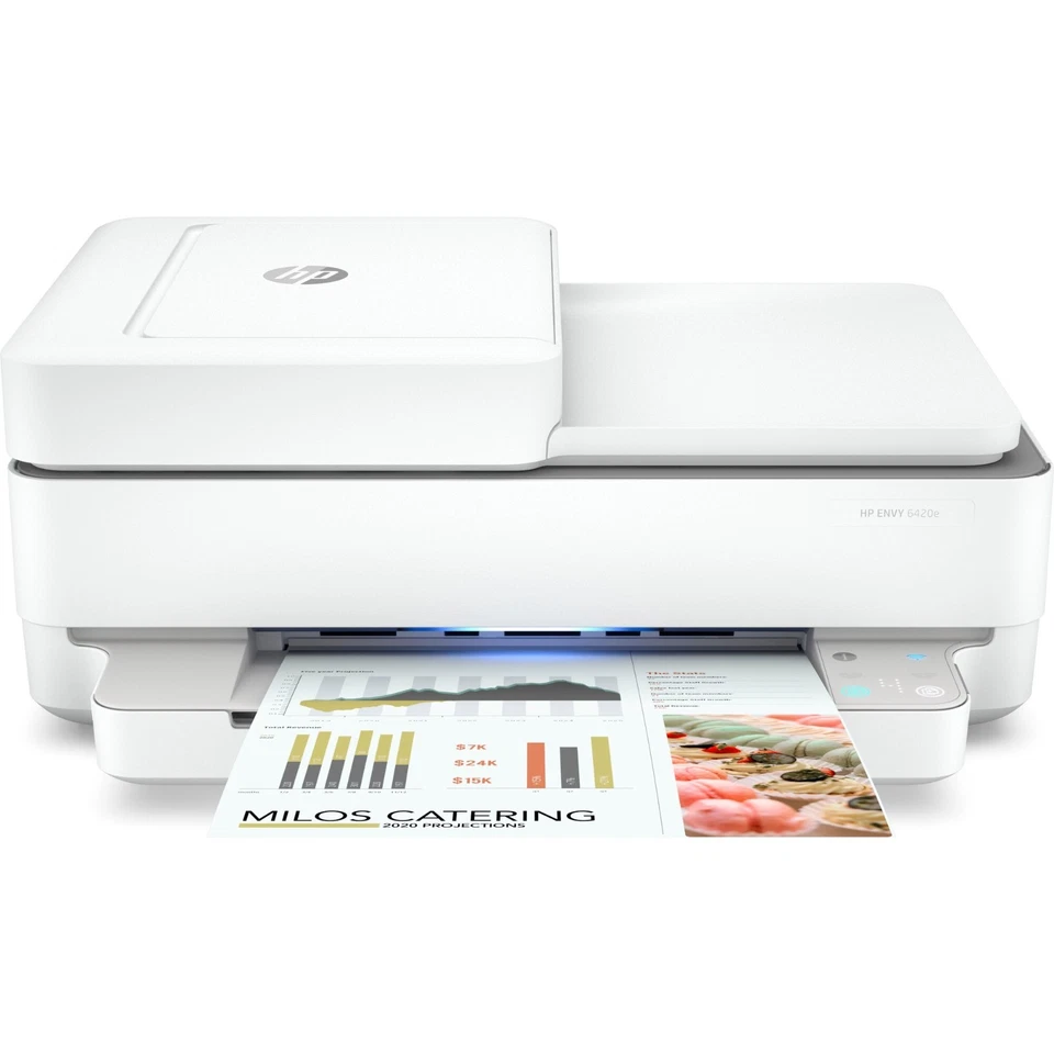 HP ENVY 6420e Stampante Wi-Fi Colori, Scanner, Copia, Instant Ink - Immagine 4 di 4