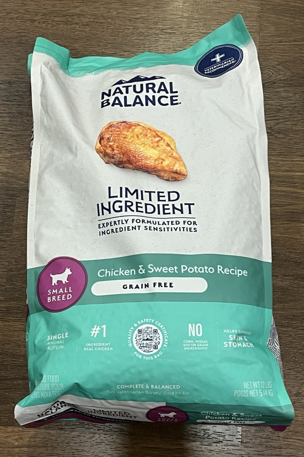 Limited Ingredient Grain Free Small Breed Chicken & Sp