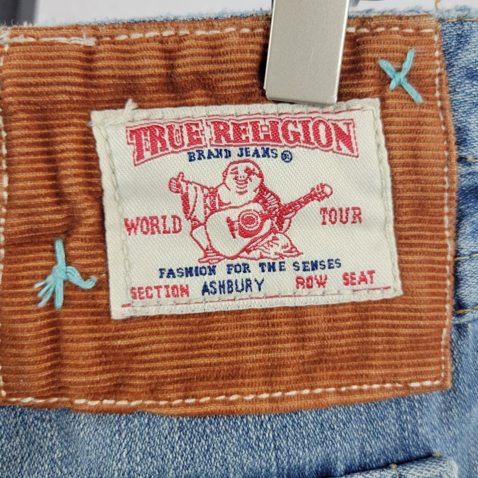 True Religion Vintage Y2K Ashbury Patchwork Jeans Sunshine Mushroom 26 image 3