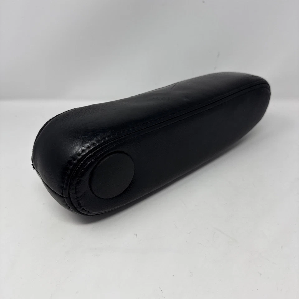 2004-2012 Nissan Titan Armada QX56 Front Seat Left Driver Arm Rest Leather Black - Image 3 of 4