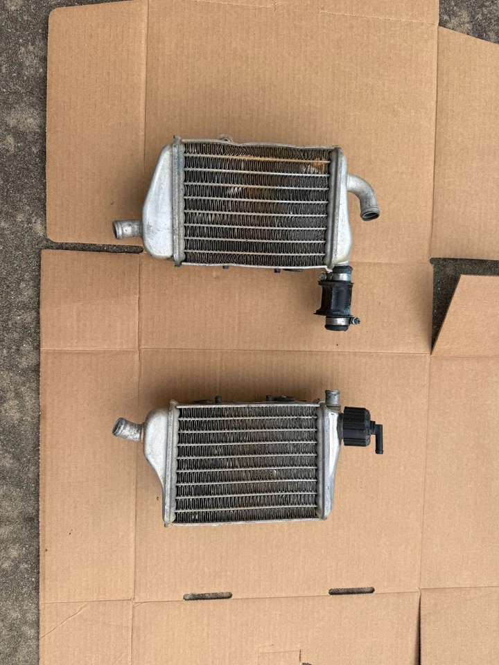 Aluminum Radiators (Left & Right) w/ Plastics – KTM 65 SX 2019 - Image 2 of 4