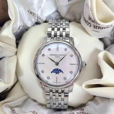 Fredrique Constant Frederique Constant Damen Mondphase Diamant Uhr 124904963
