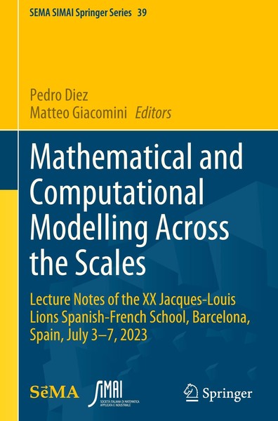 Mathematical And Computational Modelling Across The Scales Pedro Diez-image