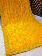 8 Colors Velvet Duppatas Yellow Red Blue Pink Green Black