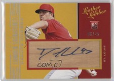 2019 Leather & Lumber Rookie Signatures Holo Silver 6/25 Dakota Hudson Auto 06ov