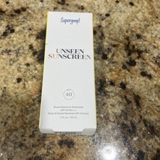 Supergoop Unseen Sunscreen SPF40 1.7oz Exp 01/27