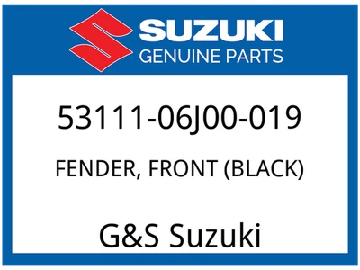 FENDER, FRONT (BLACK)