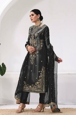 Festival Pakistani Palazzo Suit Saree Bollywood Party Wear Wedding Indian Sari