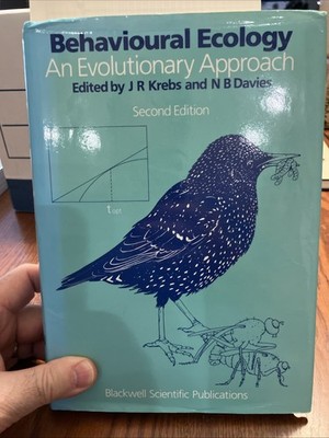 Behavioural Ecology 2nd Edition HC, J. R., Davies, Ann Krebs (Lincoln Brower)
