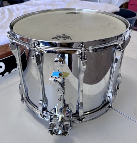 Clean! 70s LUDWIG Stainless 10x14 Super-Sens Snare Drum