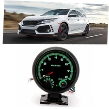 3.75in Car Tachometer rpm tachometer Tacho Gauge, 0 to 8000RPM Pointer Tacho