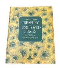 Reader's Digest 1972 Songbook Treasury of Best Loved Songs Piano Voice VG
