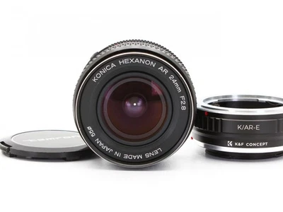 希少Konica AR 24mm f/2.8 レンズ Konica Minolta 24mm Focal Camera Lenses for sale | eBay