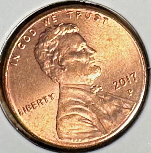 2017-P Lincoln Shield Cent — photo from the most recent tracked eBay sale