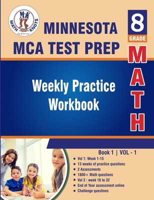 Minnesota State (MCA) Comprehensive Assessment Test Prep : 8th Gr