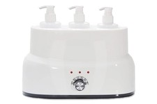 AMETHYST LAKE 3-Bottles Electric Oil Warmer Dispenser Massage Oil Heater